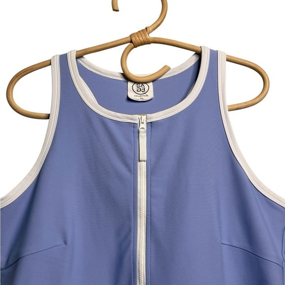 Sage Collective Lavender Tennis Pickle Ball Dress Built-In Shorts Size XL - Picture 3 of 12